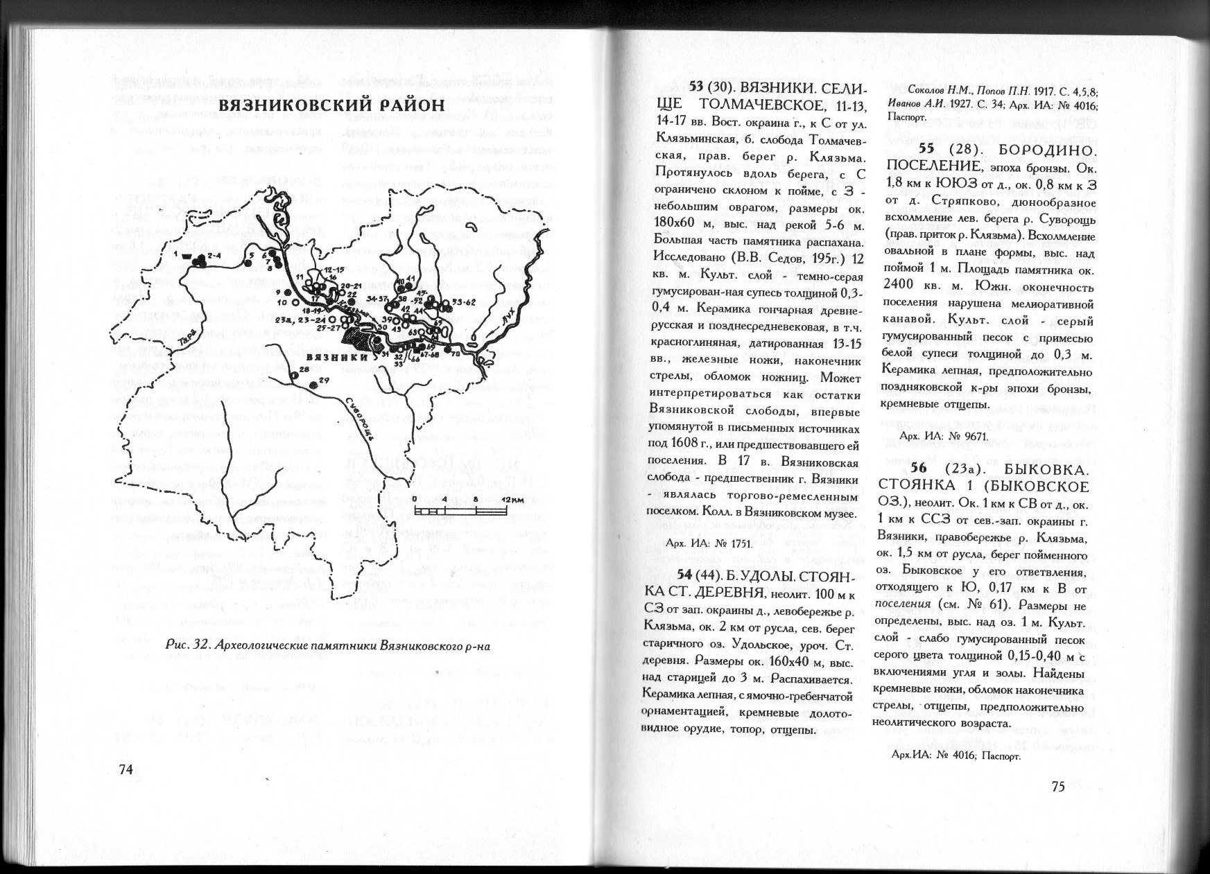 Акр владимирской области карта