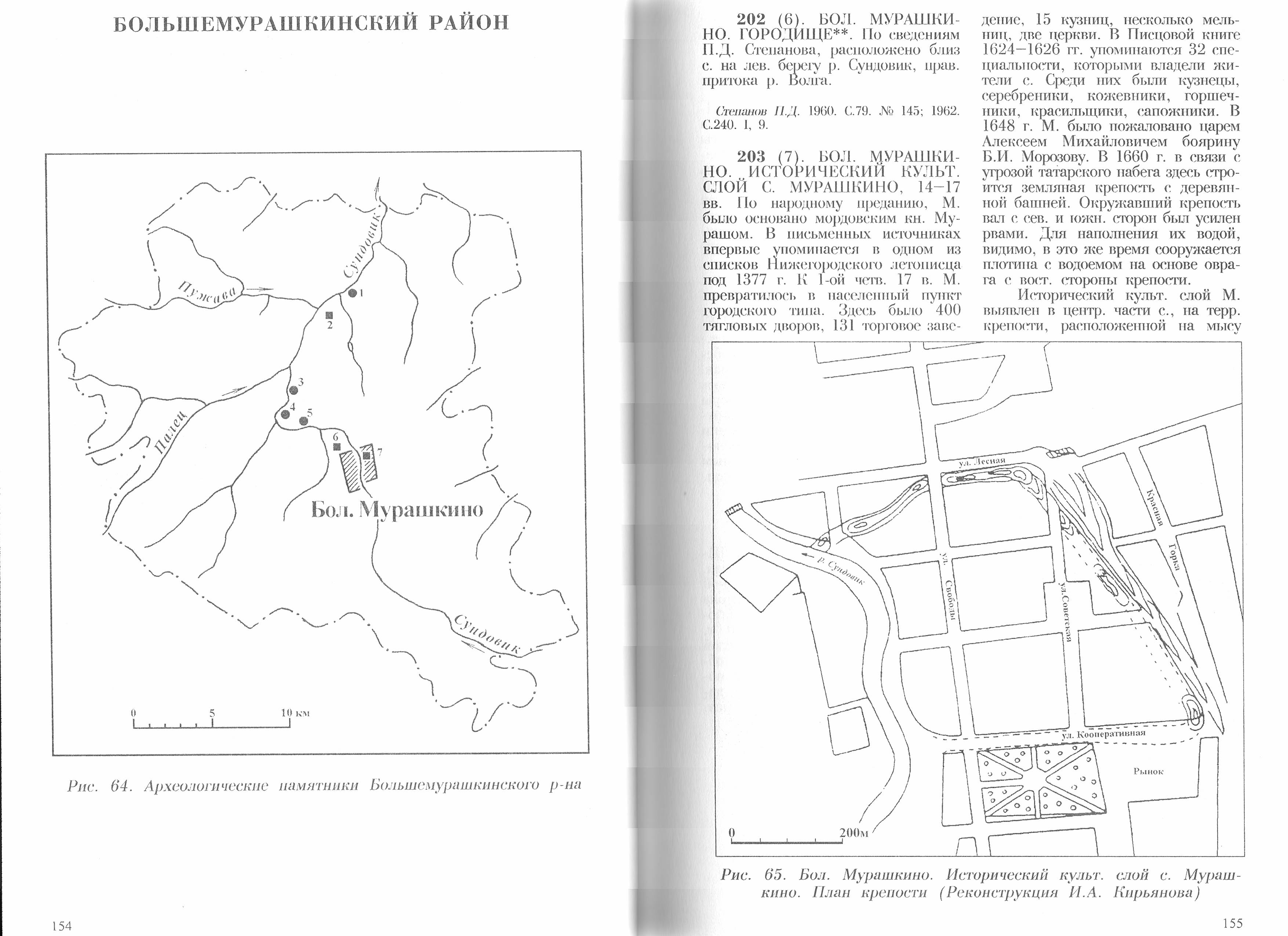 Археологическая карта городецкого района