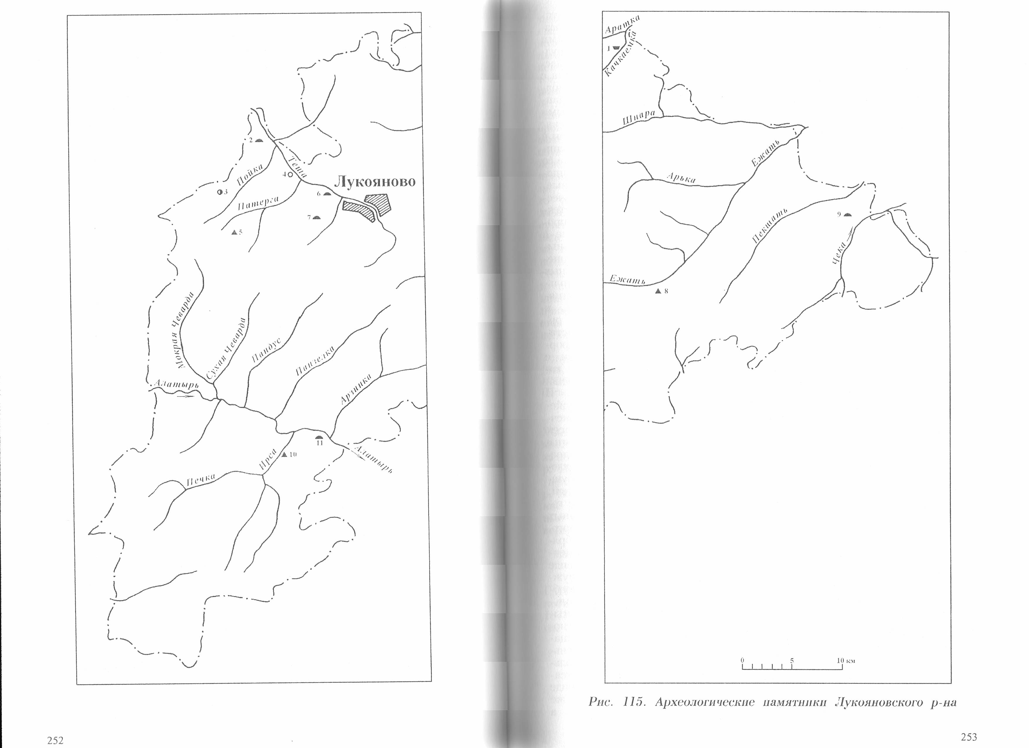 Карта акр нижегородской области